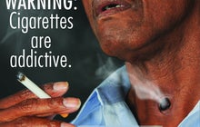 Cigarette warning labels 