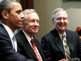 Obama, Reid, McConnell