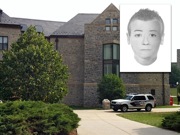 Virginia Tech Police have released this composite sketch based on reports of the person who was believed to be carrying a weapon on campus.