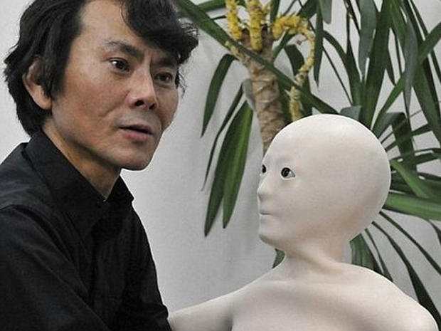 A Really Real Humanoid 16 Creepiest Robots Ever Pictures Cbs News