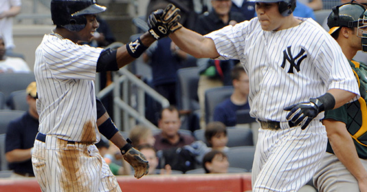 Yankees hit 3 grand slams in a game a first CBS News