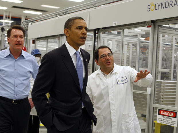 President Obama Speaks At Solyndra Facility 