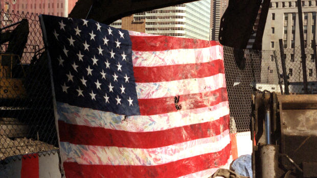 Flags from Ground Zero 