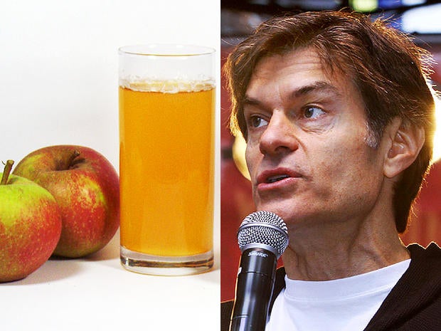 dr oz apple juice