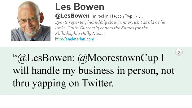 twitter fight by reporters