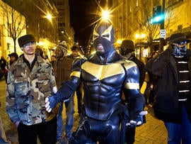 Seattle "superhero" Phoenix Jones arrested for pepper-spray assault