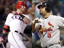 St Louis Cardinal vs Texas Rangers in 2011 World Series