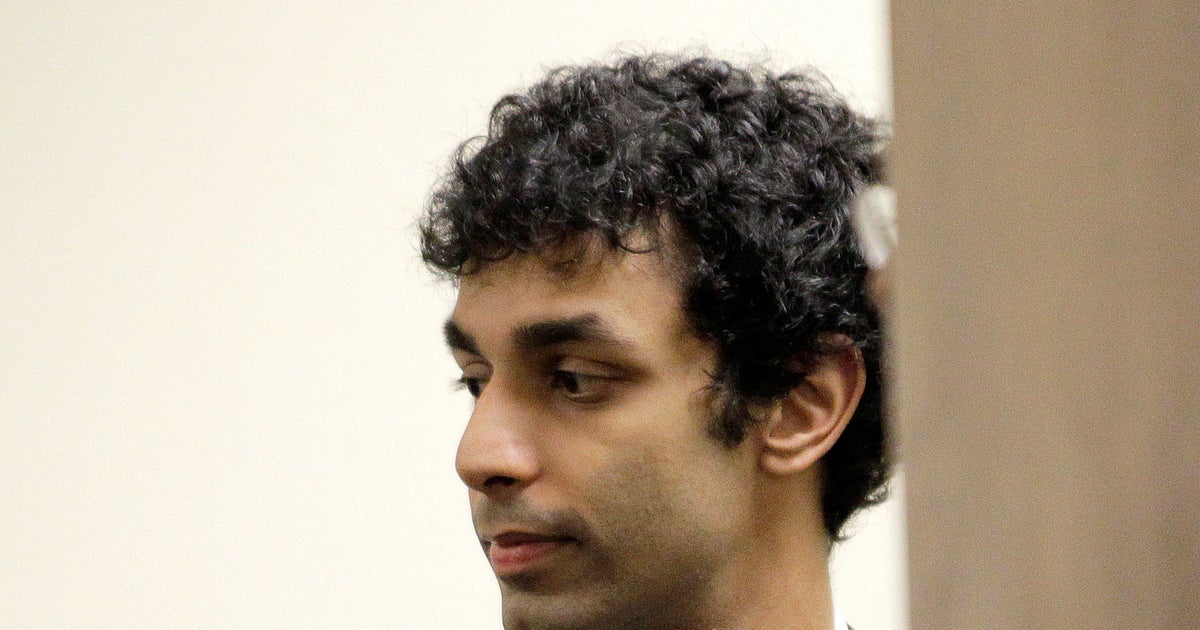 Dharun Ravi's convictions thrown out in Rutgers webcam case - CBS News