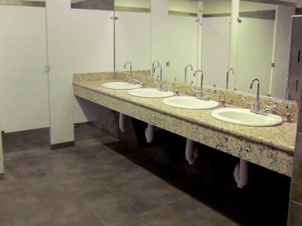 Restroom Sinks Yuck 8 Germiest Places In The Mall