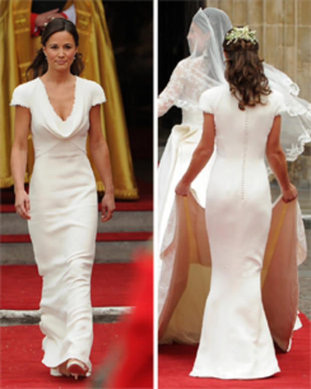 Pippa Middleton's bridesmaid dress now on sale - CBS News