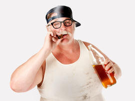 smoking, drinking, overeating, overweight, obese, unhealthy, habits, stock, 4x3, lifestyle