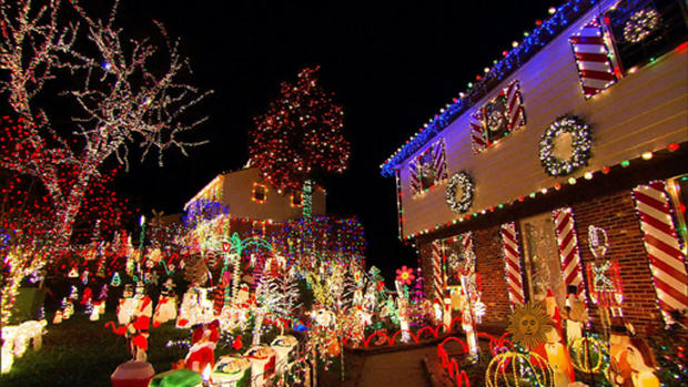 Capital of Tacky Lights - Tacky holiday lights - CBS News