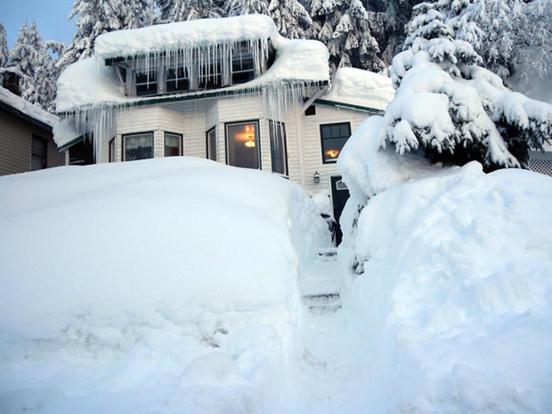 snow storm in alaska, 4x3