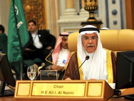 Ali Ibrahim Al-Naimi, Saudi Arabia, oil, minister