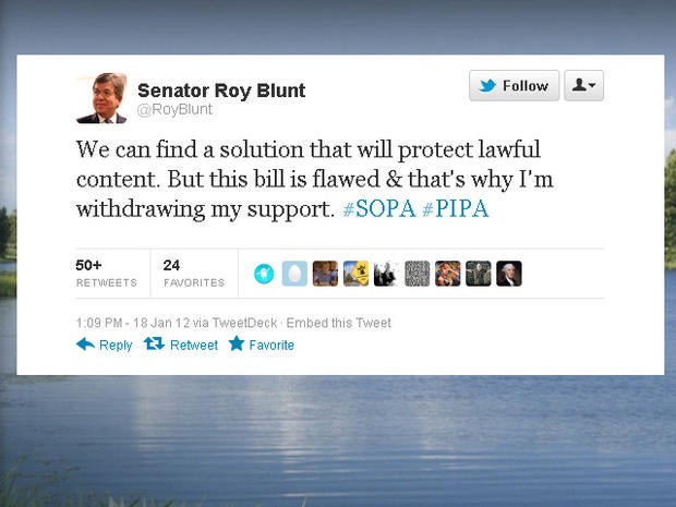 twitter, roy blunt, sopa