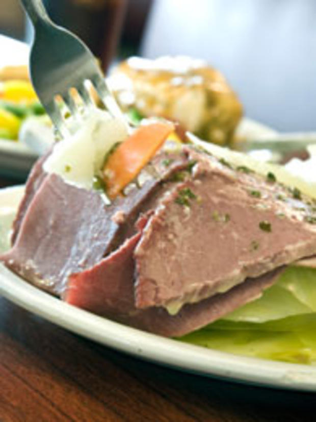 Corned Beef and Cabbage Plate 