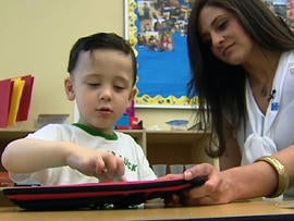 Apps helping autistic children communicate