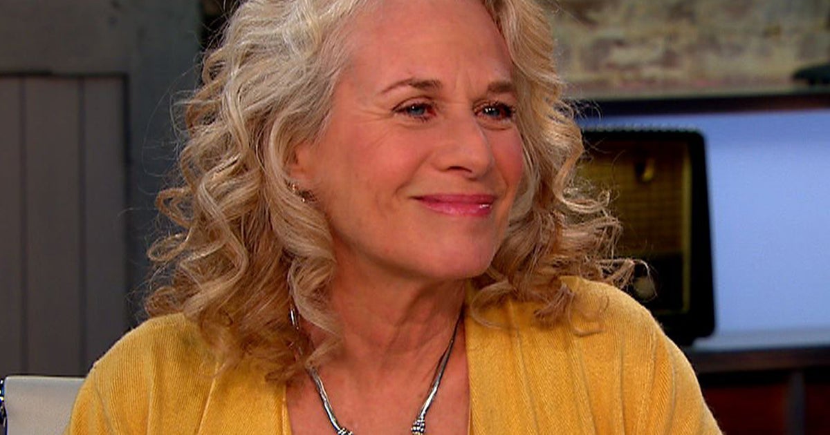 Carole King "I used to hate the sound of my voice" CBS News