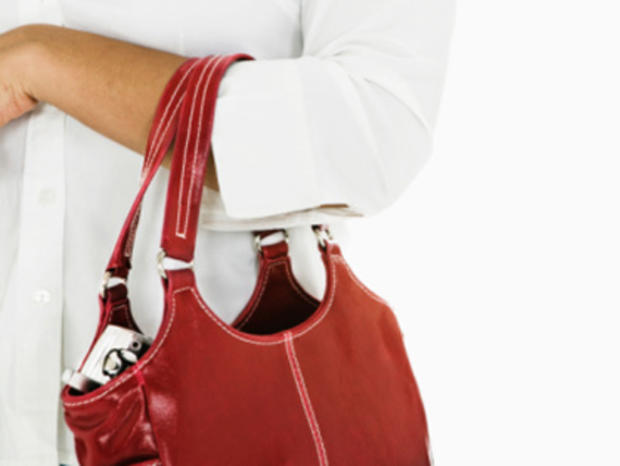 Shopping &amp; Style Purses, Woman Holding a Purse 