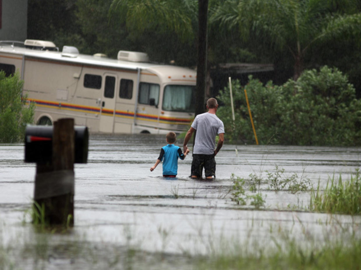 Debby 2024 Landfall Brena Clareta