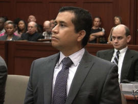 George Zimmerman attends a court bond hearing in Sanford, Fla., June 29, 2012.