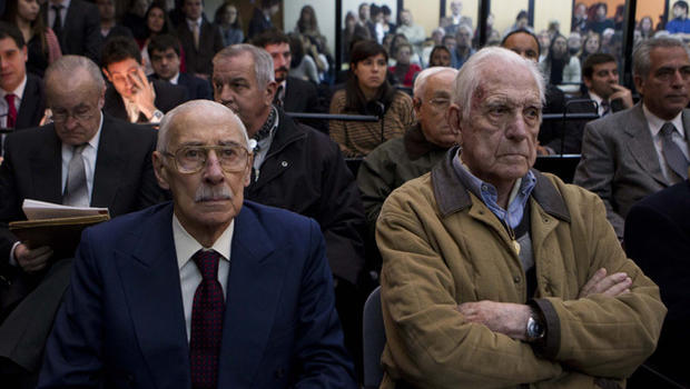 2 ex-Argentine dictators convicted in baby thefts - CBS News