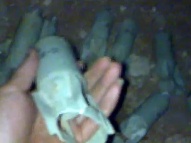 Hama cluster bomb munitions
