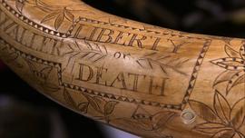 Revolutionary War powder horn