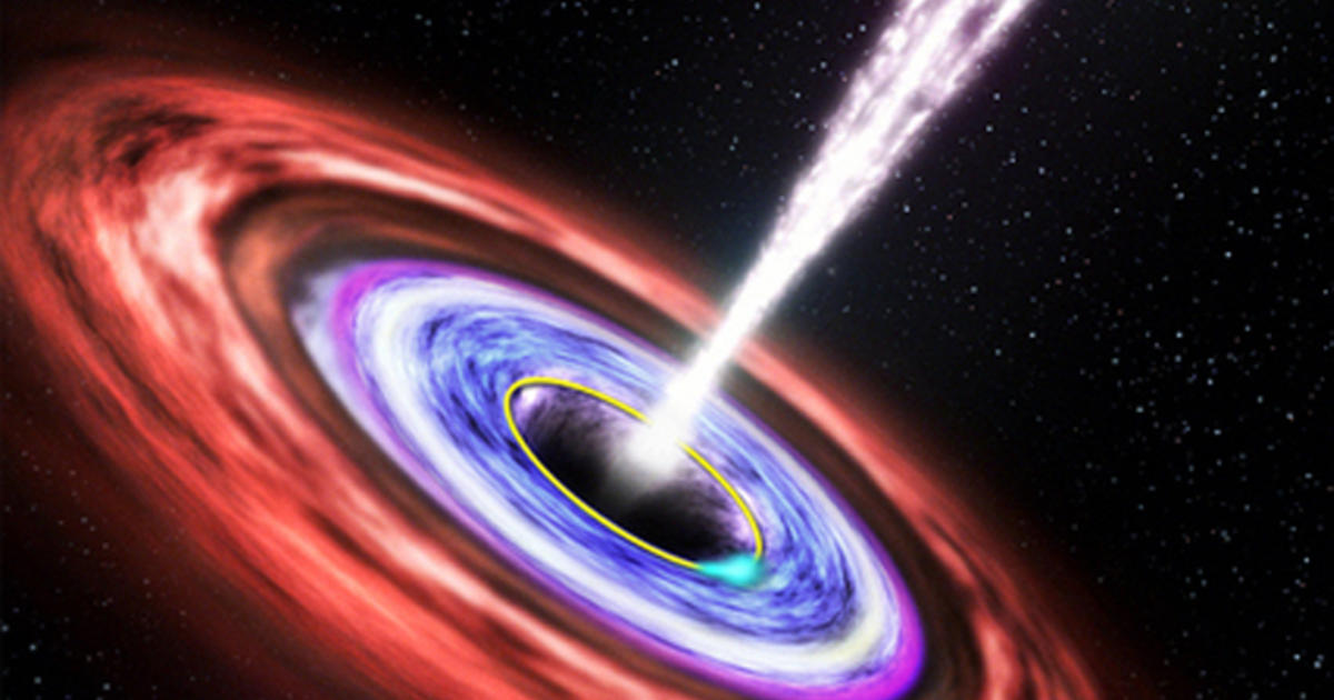 Dying star screams as it falls into black hole - CBS News