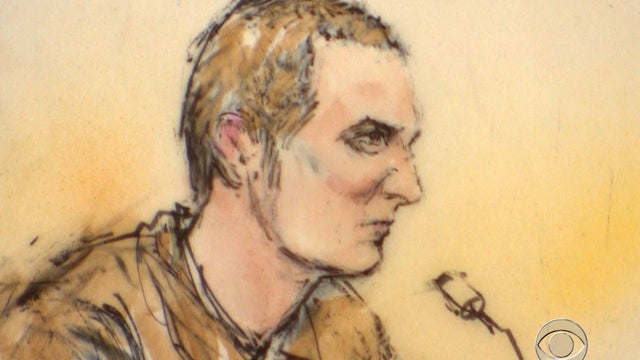 Court illustration of Jared Lee Loughner on Tuesday, Aug. 7, 2012.