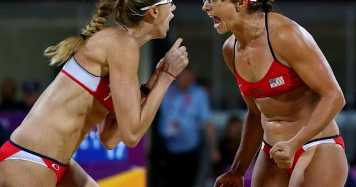 Misty May Treanor Kerri Walsh Jennings Share Volleyball Roots In California CBS News