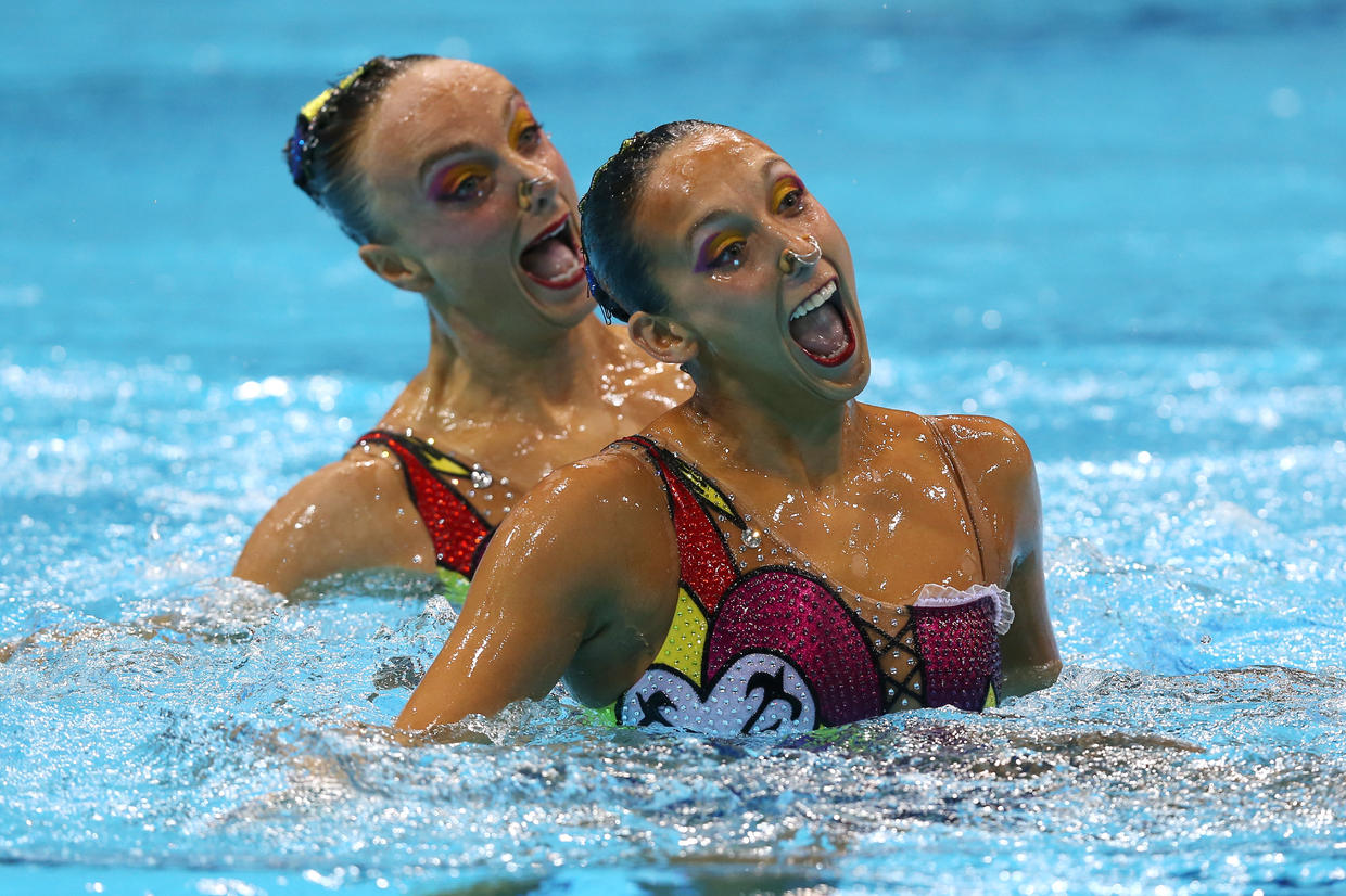 London Olympics: Synchronized Swimming - CBS News