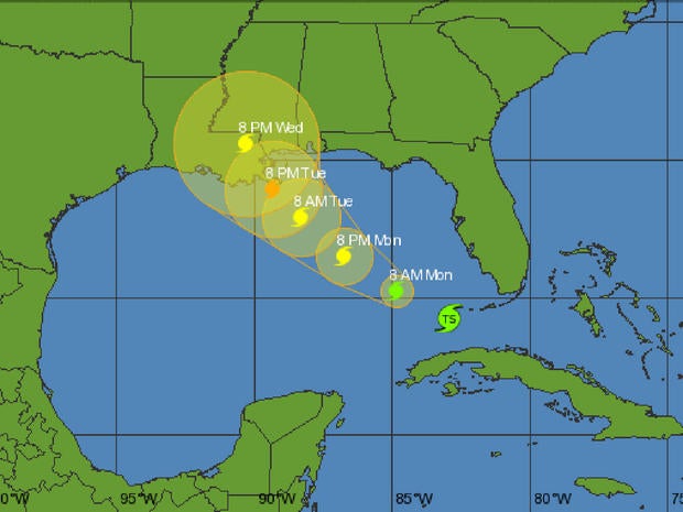 tropical storm isaac