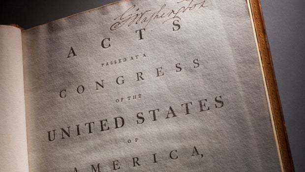 Image result for George Washingtonâ€™s Annotated Copy Of The Constitution