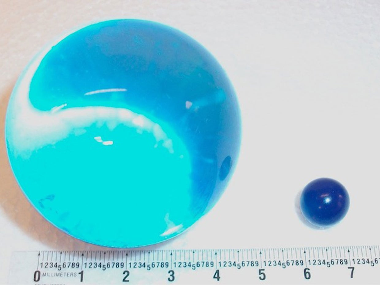 Doctors warn toy balls that expand in water could pose health risks