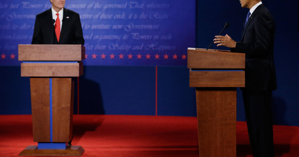 Transcript First 2012 Presidential Debate Part 2 Cbs News 