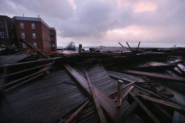 East Coast Begins To Clean Up And Assess Damage From Hurricane Sandy 