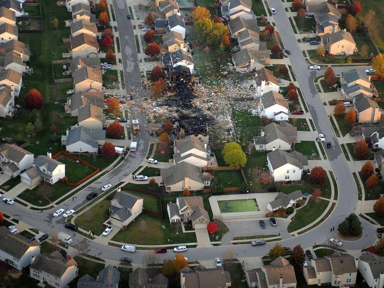 Explosion destroys homes in Indiana CBS News