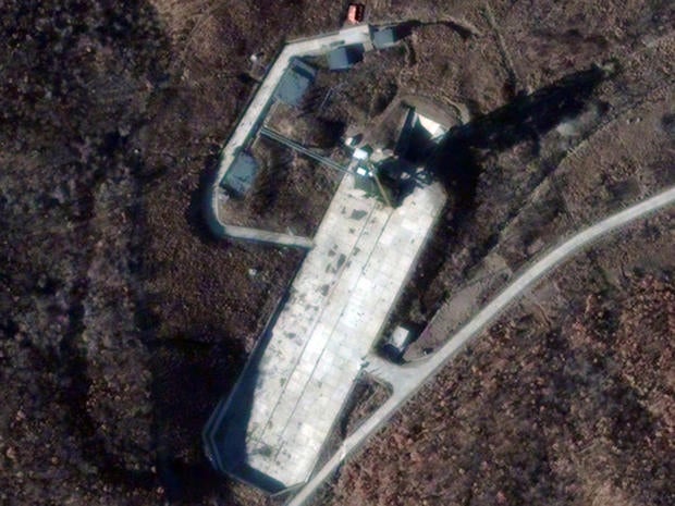 Sohae Launch Facility, North Korea, Nov. 26, 2012: This satellite image of the Sohae Launch Facility on Nov. 26, 2012 shows a marked increase in activity at North Korea's Sohae (West Sea) Satellite Launch Station.