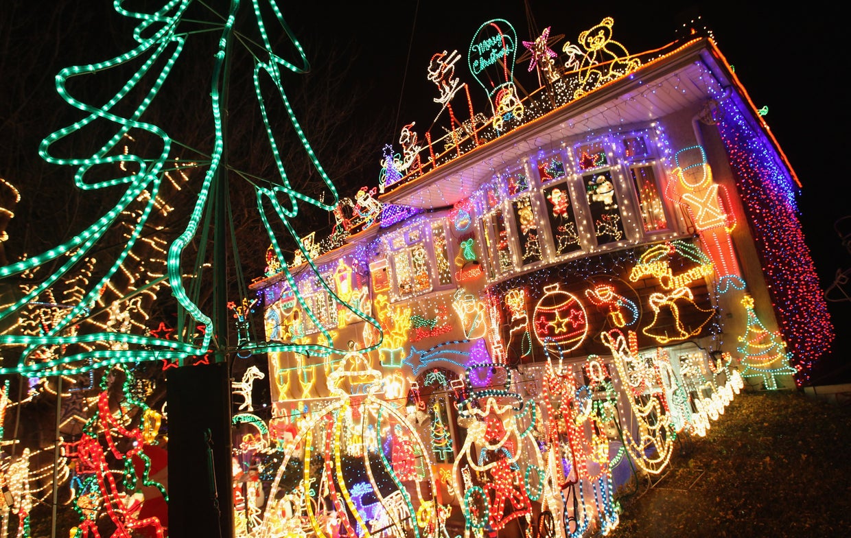 Stunning Christmas lights CBS News