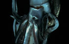 Giant squid still close-up 