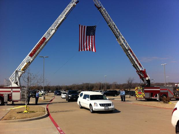 Mansfield Firefighter Funeral 
