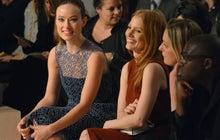 Celebrities at New York Fashion Week 2013