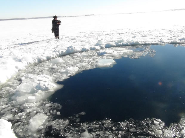 Russia Metoer Crater Lake