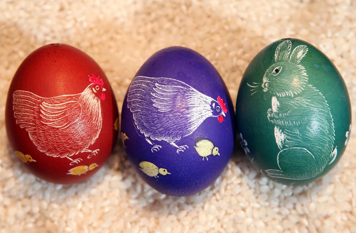 Colorful Easter eggs in Germany Photo 9 CBS News