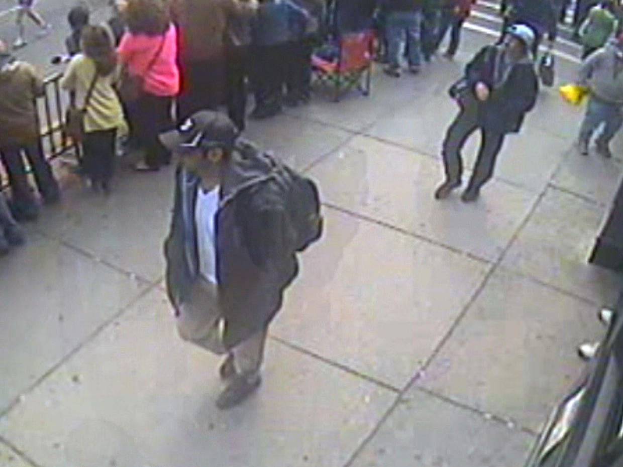 Fbi Releases Video Of 2 Boston Bombing Suspects Cbs News 