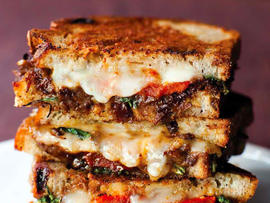 Grilled cheese sandwich recipes from chef Eric Greenspan - CBS News