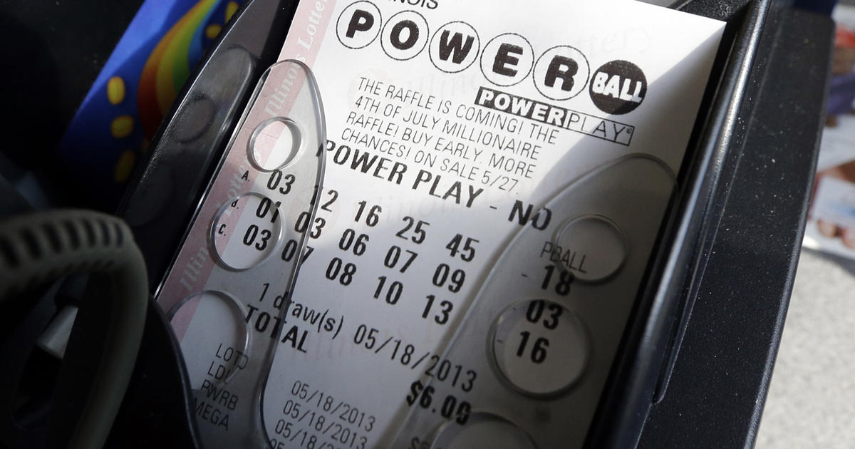Lottery officials confirm lone winning record Powerball ticket - CBS News