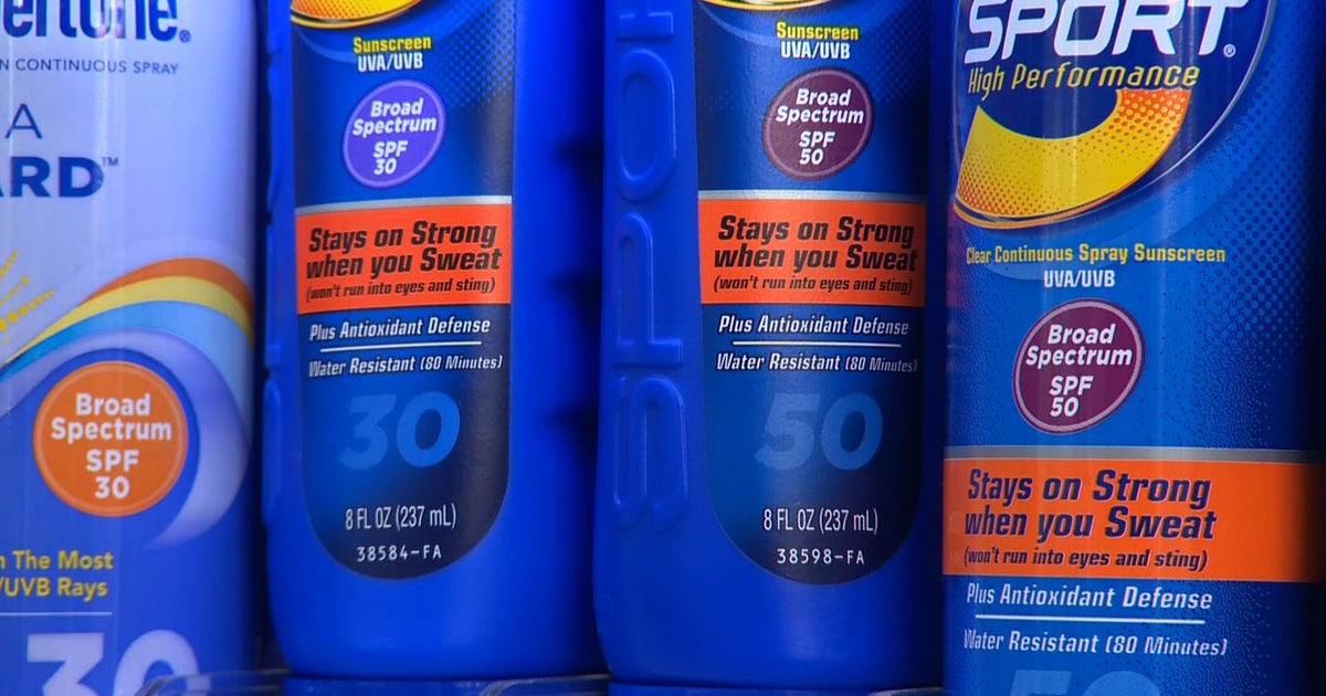 What you need to know about sunscreen labels CBS News