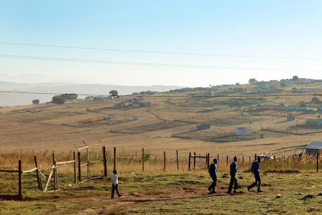 Exploring Qunu Nelson Mandela S Home Village Cbs News